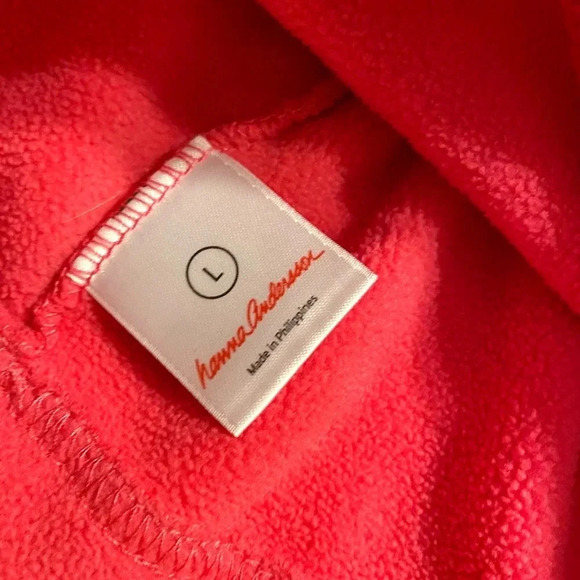 HANNA ANDERSSON EUC GIRLS PINK FLEECE HAT HATS WINTER CAUSAL FALL SIZE L - Picture 5 of 5